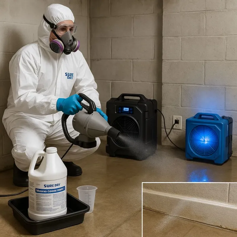 Sanitization and Odor Removal process in Bajadero, PR